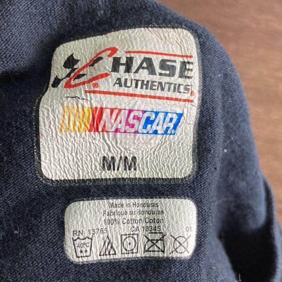 Chase Authentics NASCAR Jeff Burton #31 Vnt from 90’s Black t shirt unisex med - Picture 3 of 8